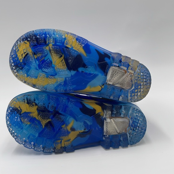 NWT Kids Komfort Me Shark Rain Boots Size 8 - Picture 7 of 14